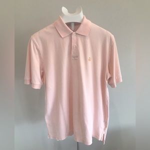Men’s Brooks Brothers Cotton Polo in Light Pink, Size (M)